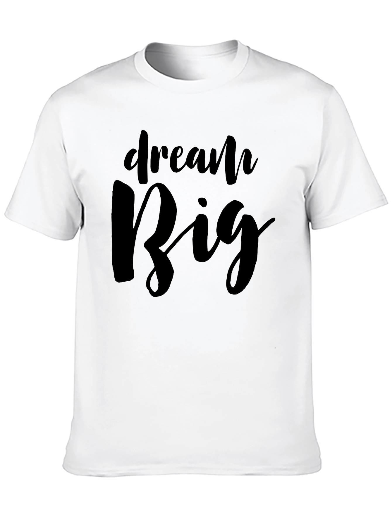 Dream Big Graphic Tee - Black