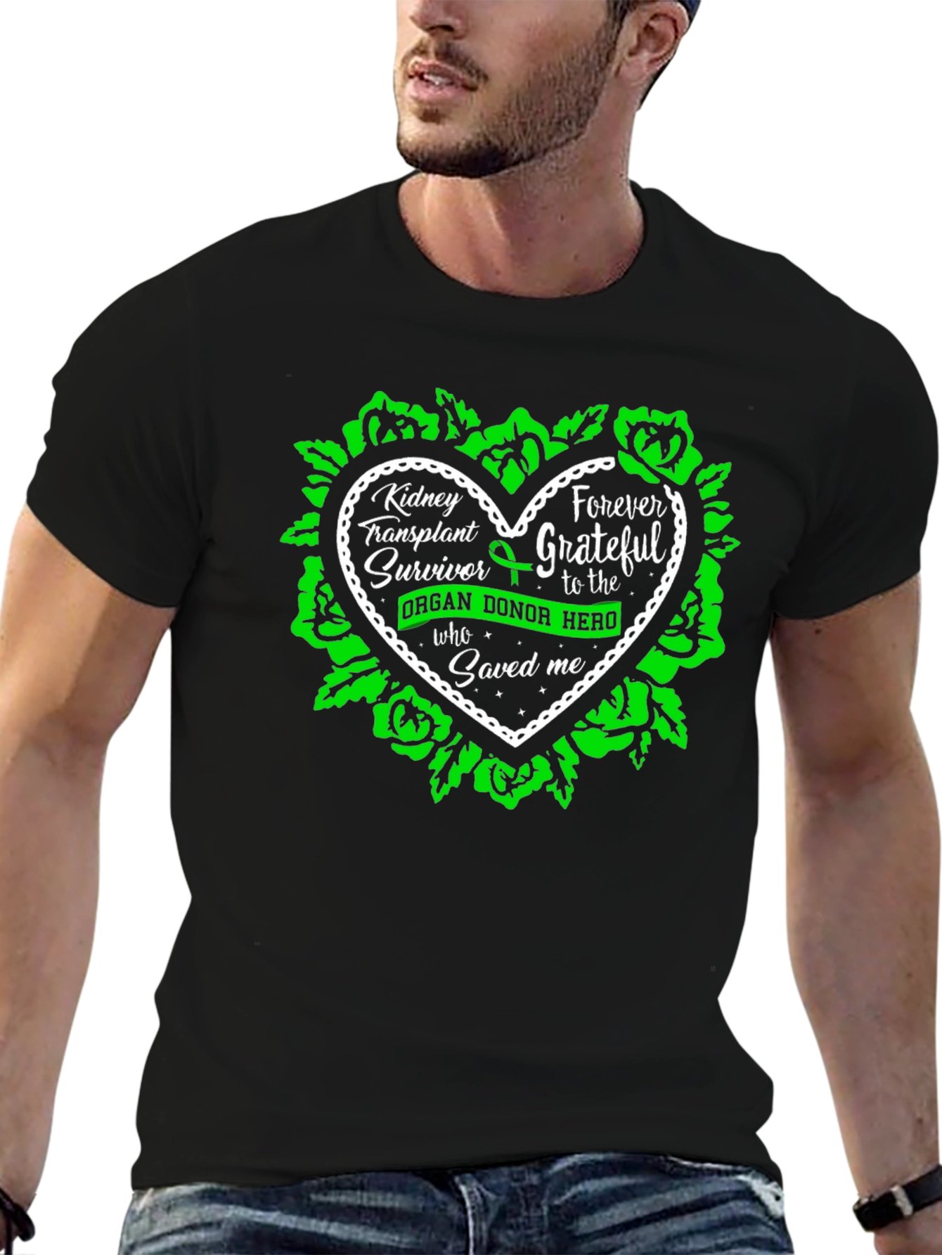 Kidney Transplant Survivor Graphic T-Shirt