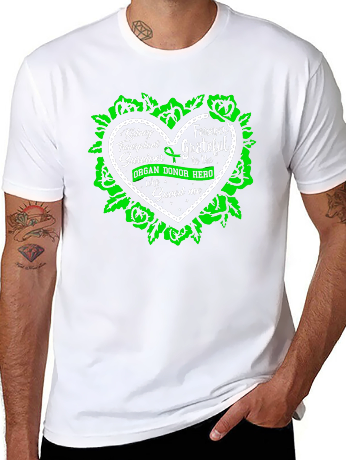 Kidney Transplant Survivor Graphic T-Shirt