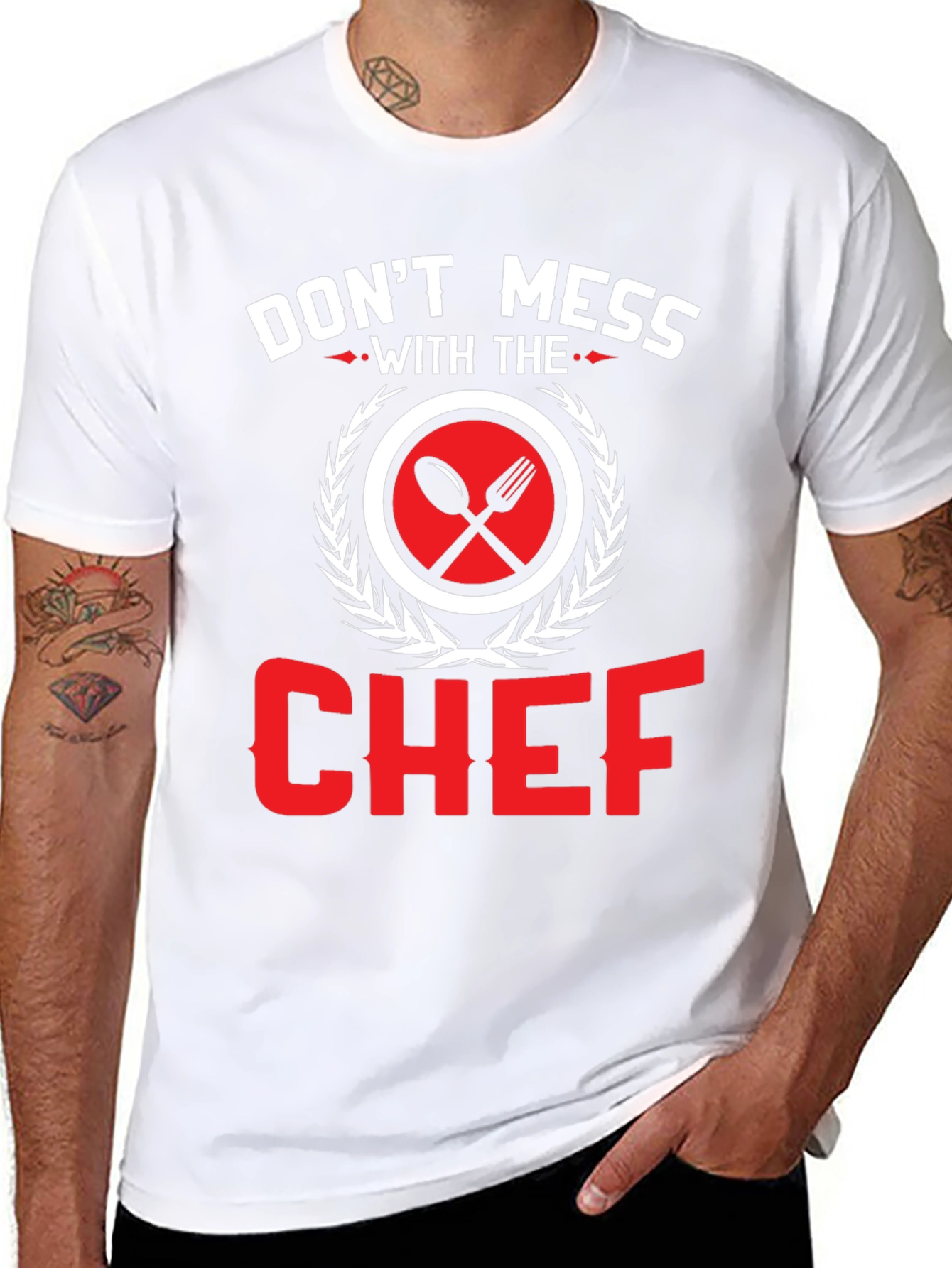 Dont Mess With The Chef Graphic T-Shirt
