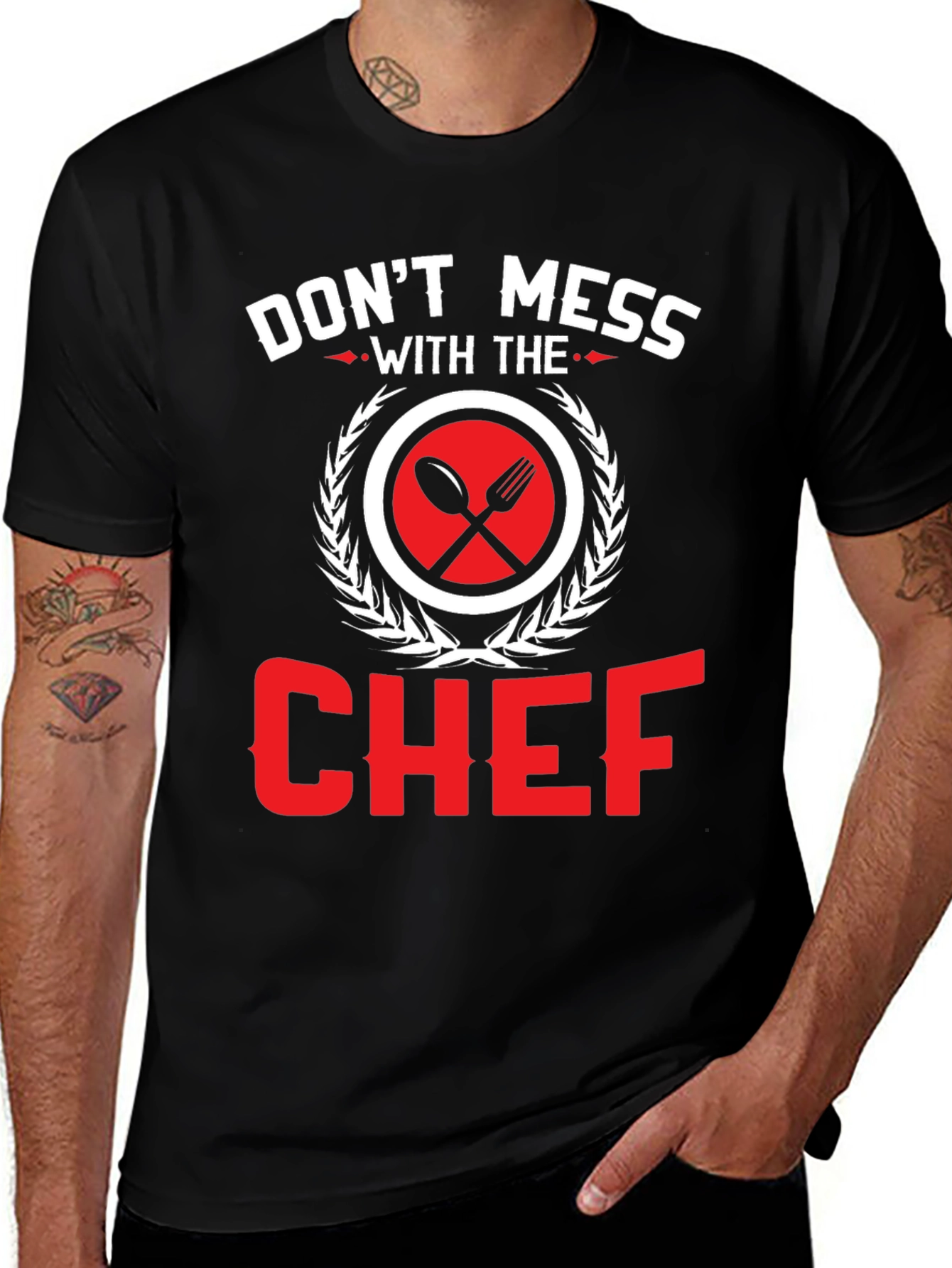 Dont Mess With The Chef Graphic T-Shirt