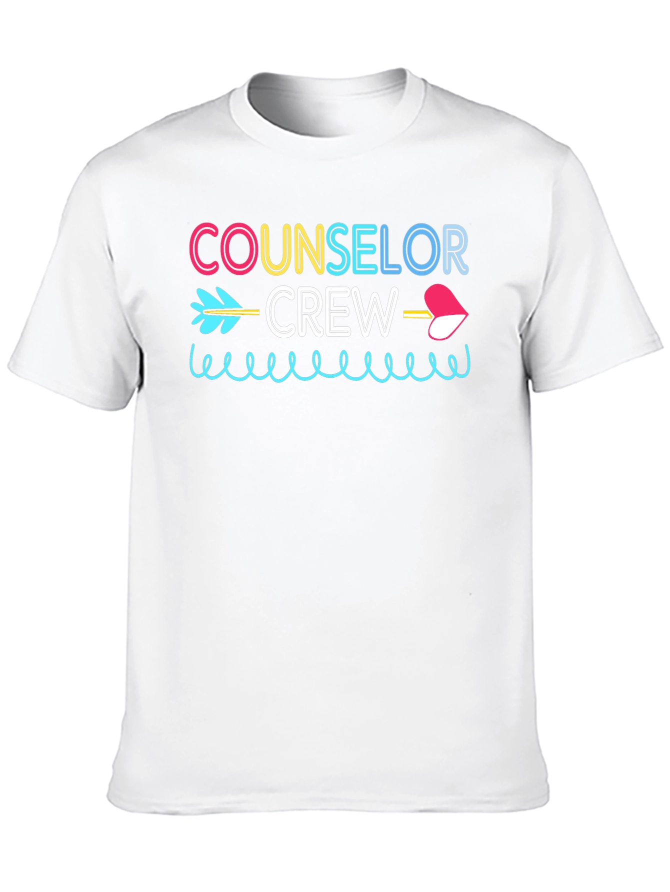 Counselor Crew Arrow Graphic T-Shirt
