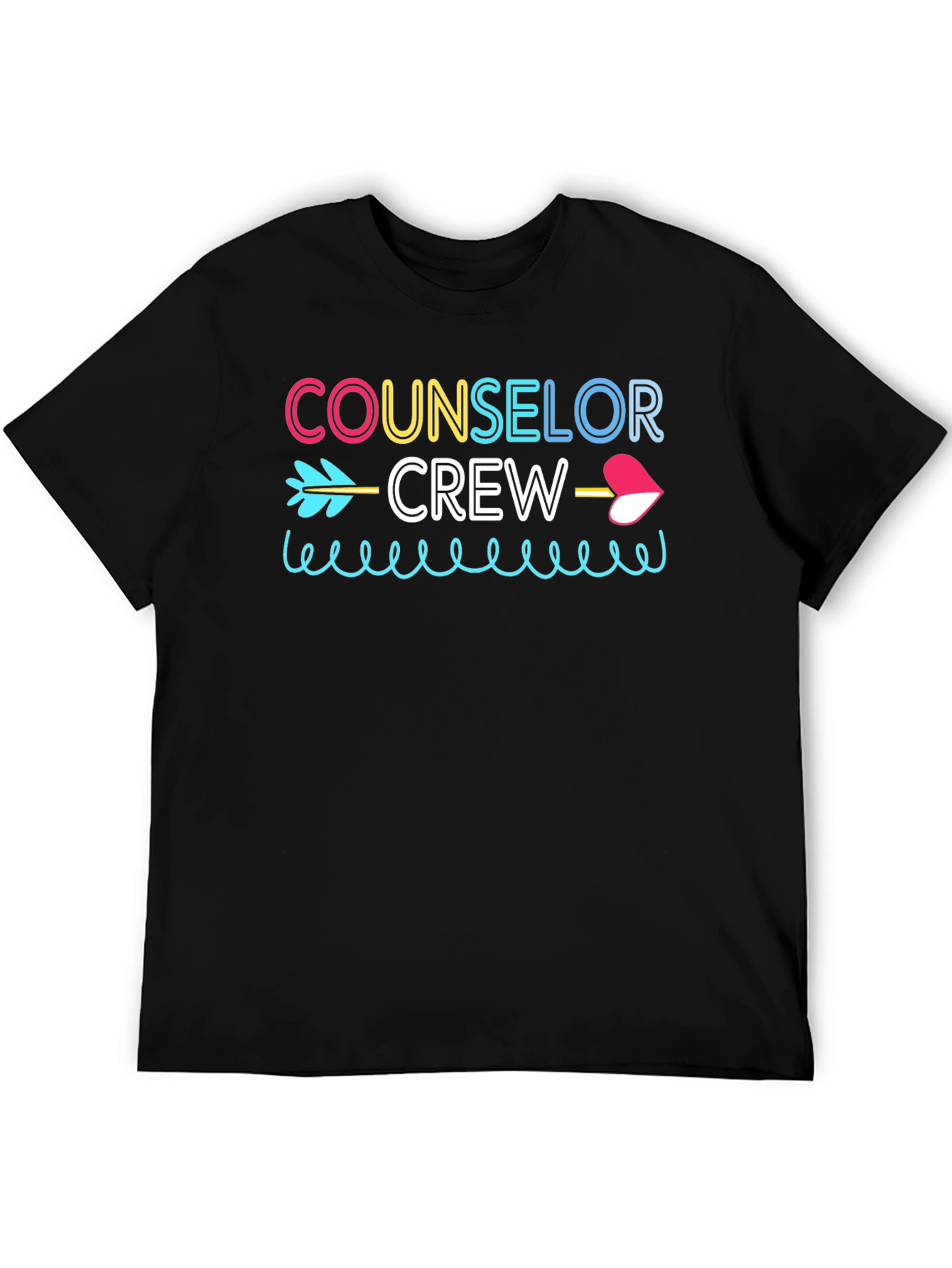 Counselor Crew Arrow Graphic T-Shirt