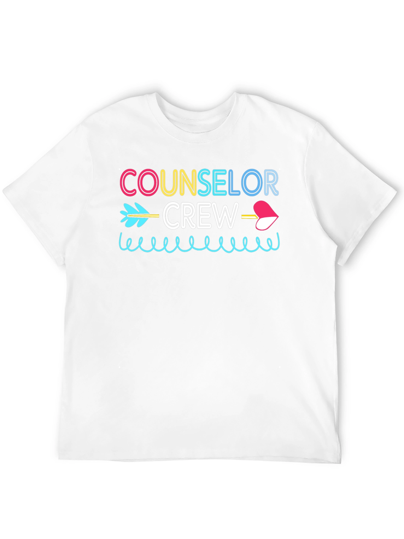 Counselor Crew Arrow Graphic T-Shirt