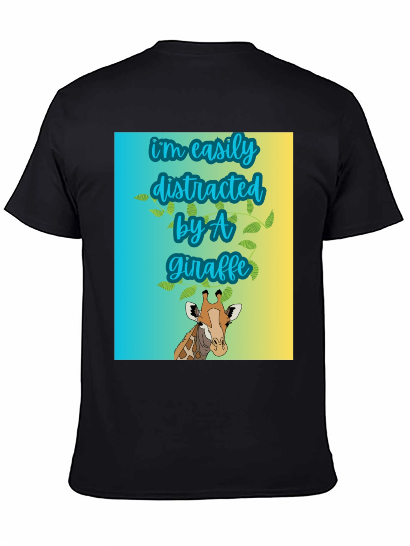 Easily Distracted by A Giraffe T-Shirt