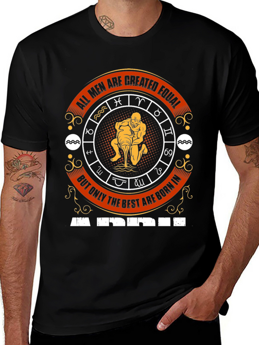 Aquarius Zodiac Graphic T-Shirt