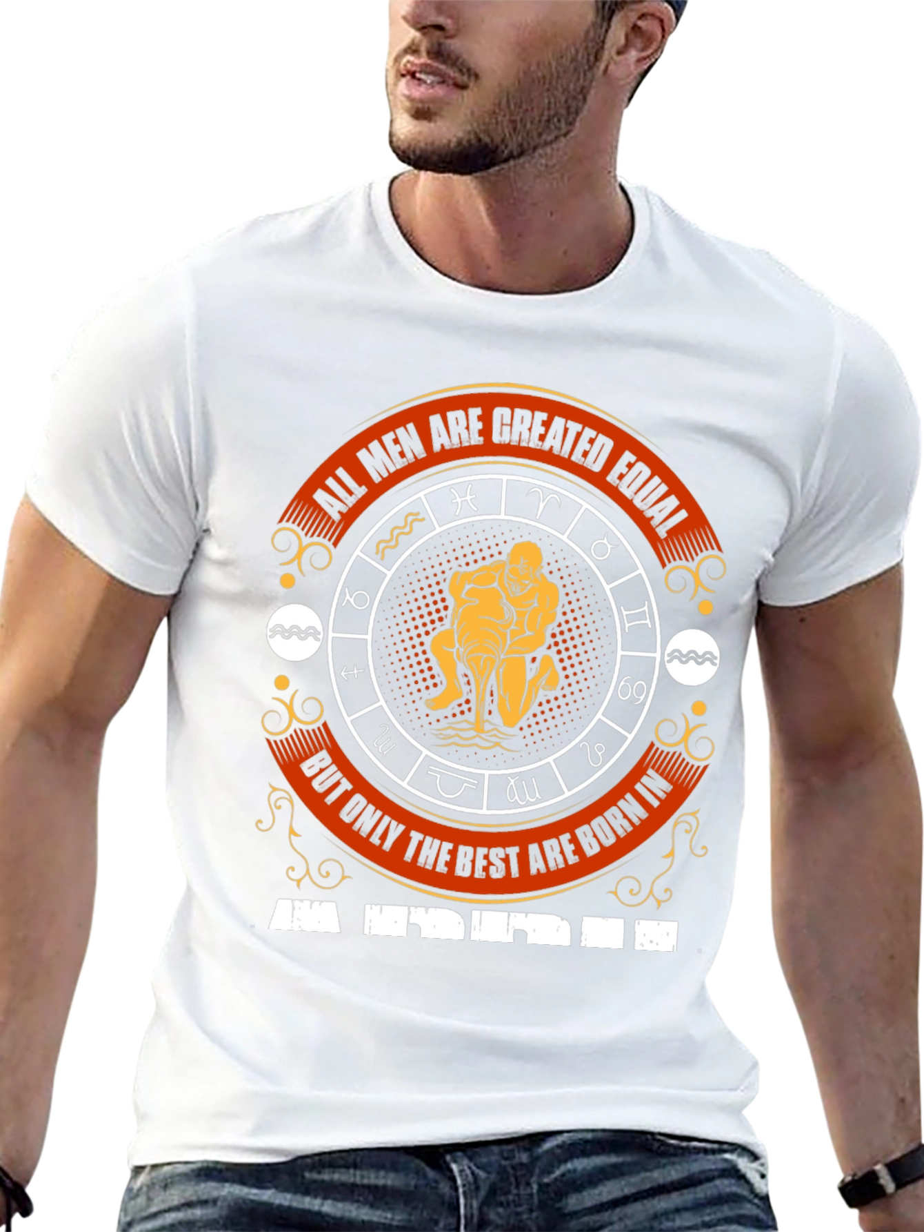 Aquarius Zodiac Graphic T-Shirt