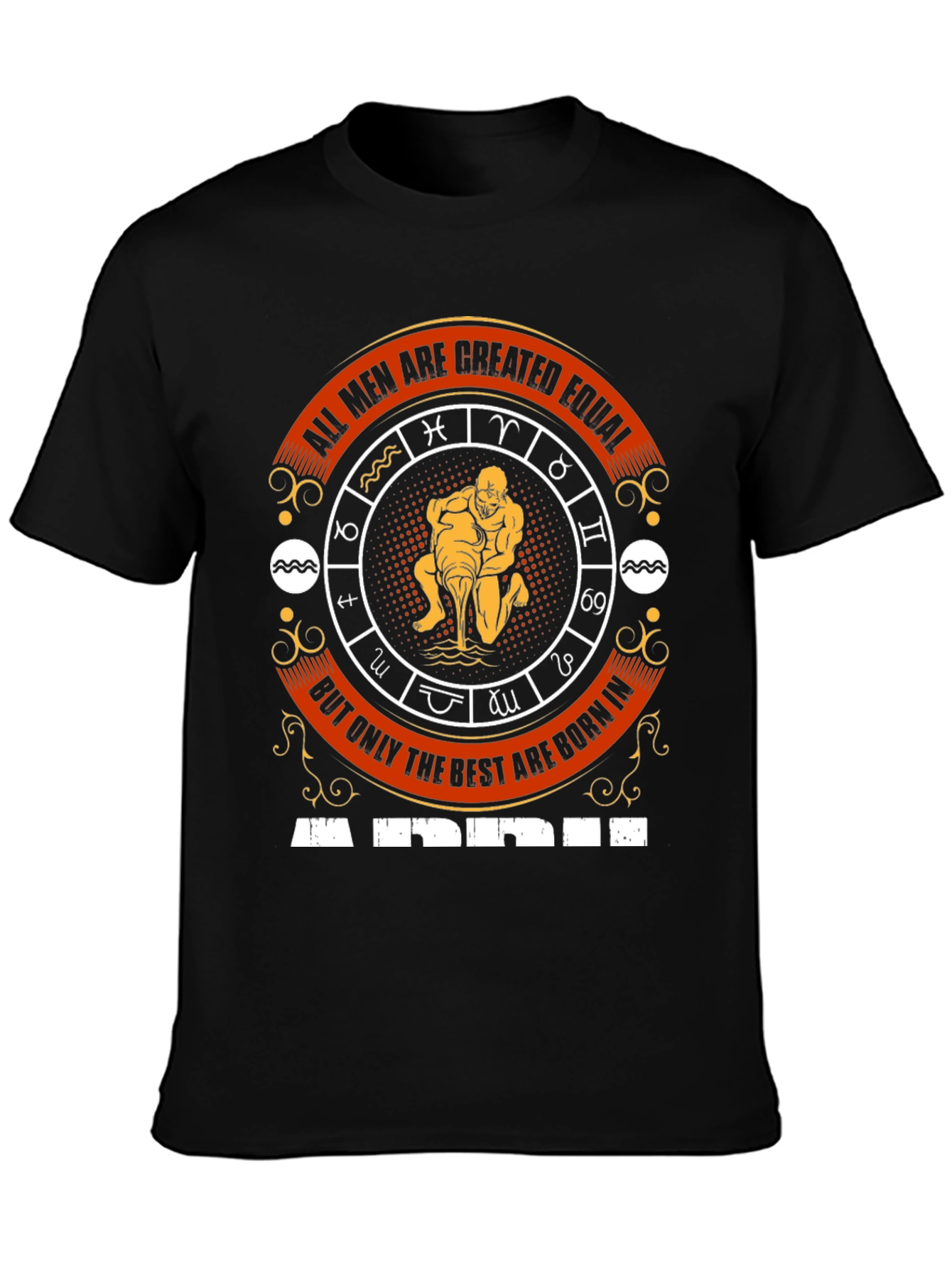 Aquarius Zodiac Graphic T-Shirt