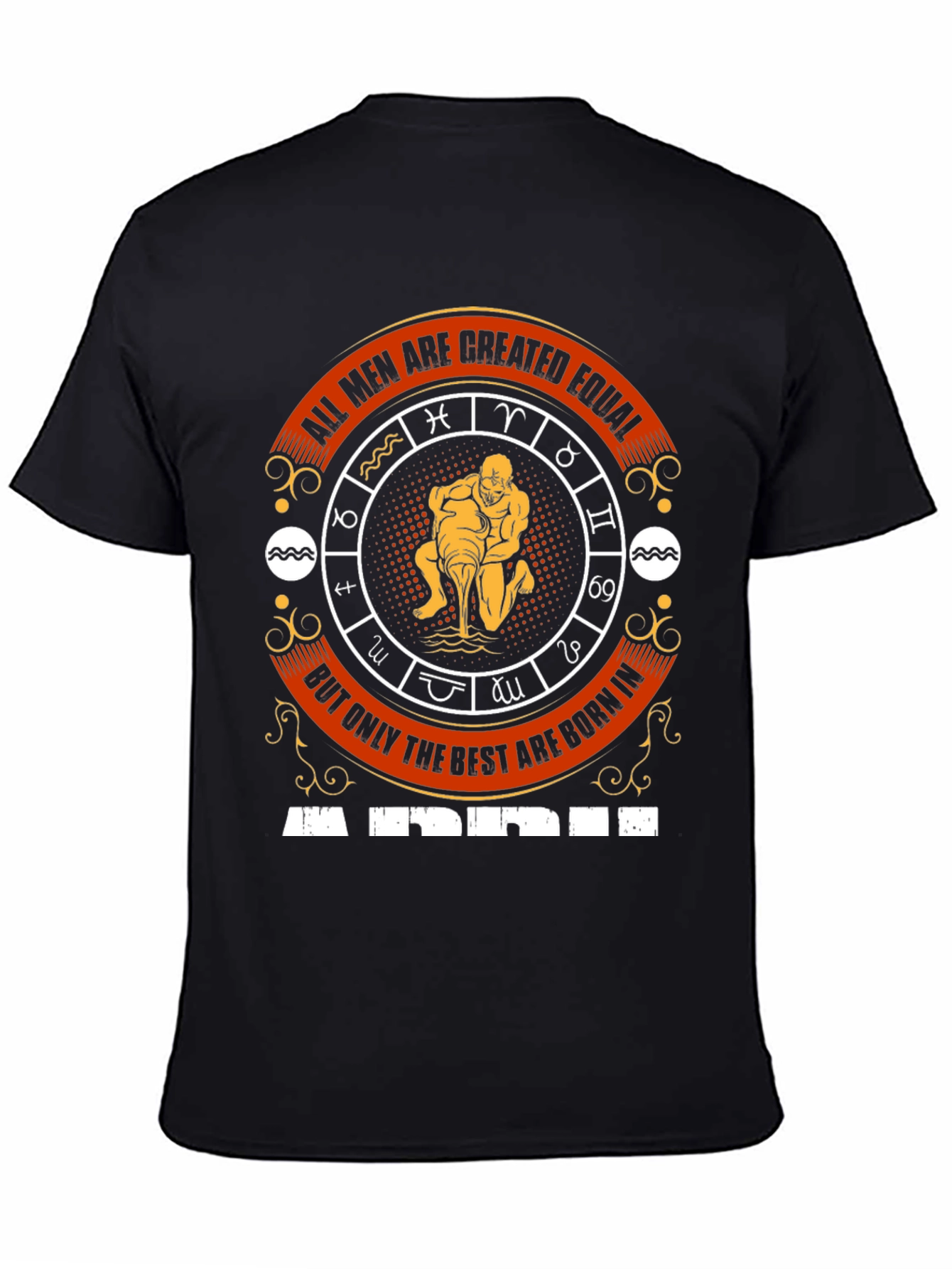 Aquarius Zodiac Graphic T-Shirt