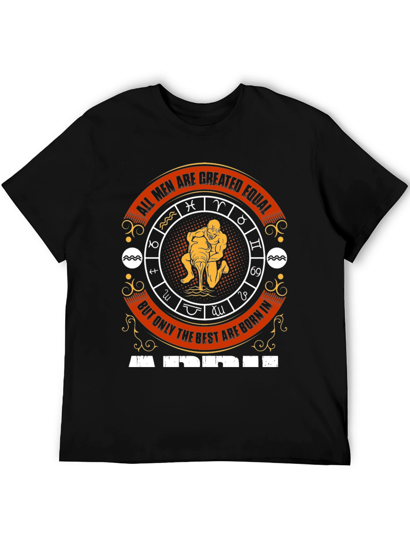 Aquarius Zodiac Graphic T-Shirt