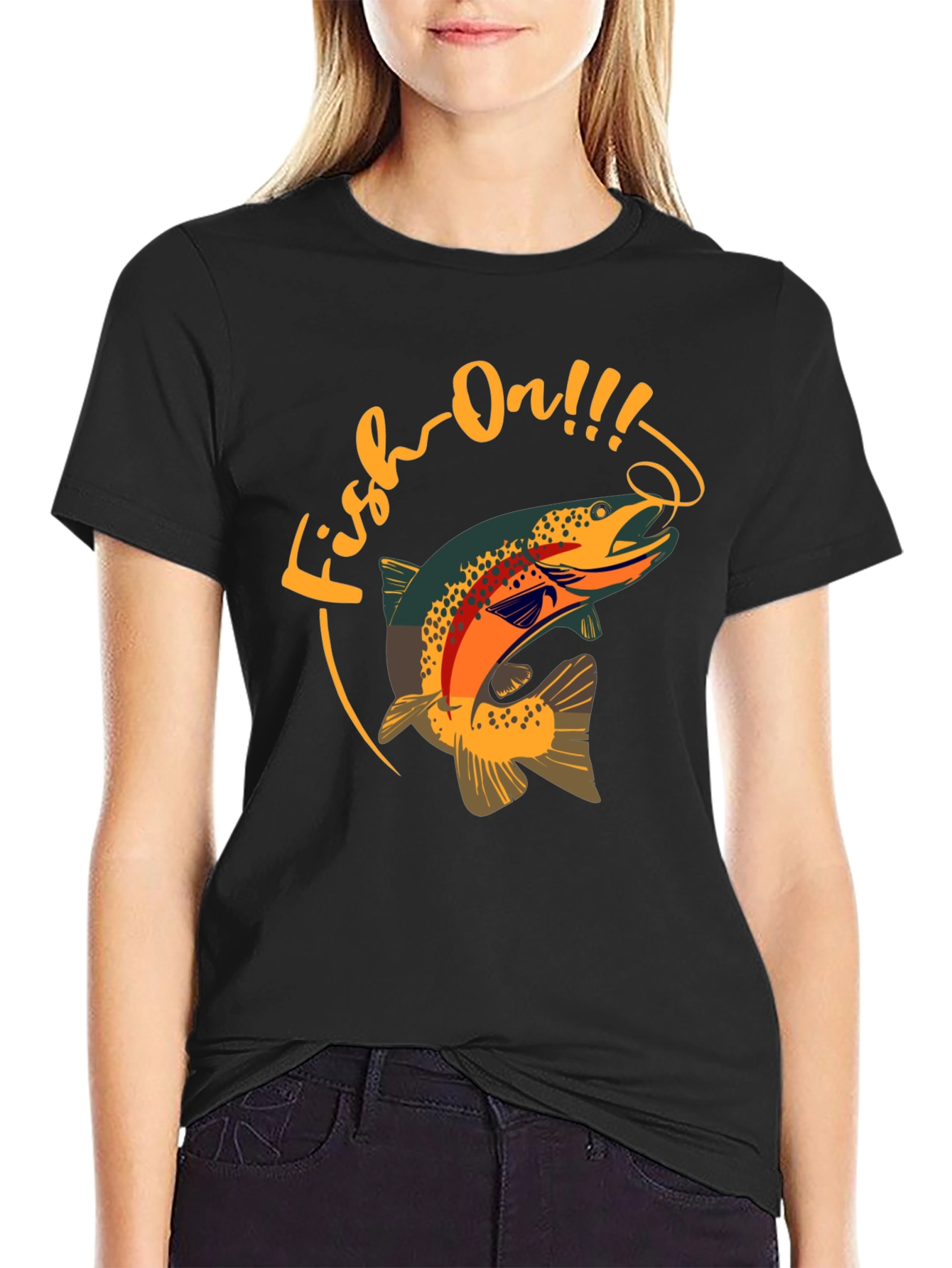 Fishing T-Shirt - Fish On!