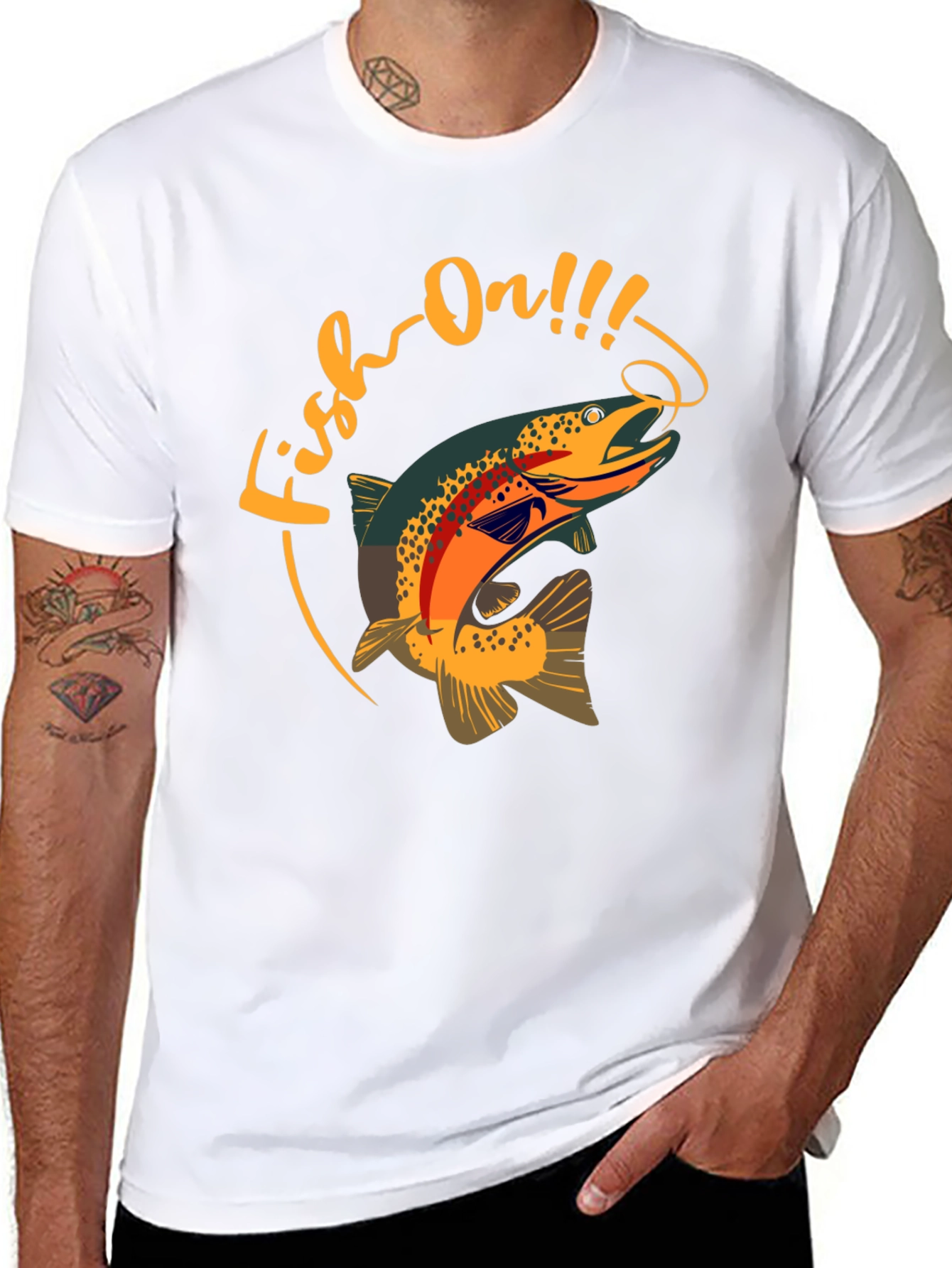 Fishing T-Shirt - Fish On!
