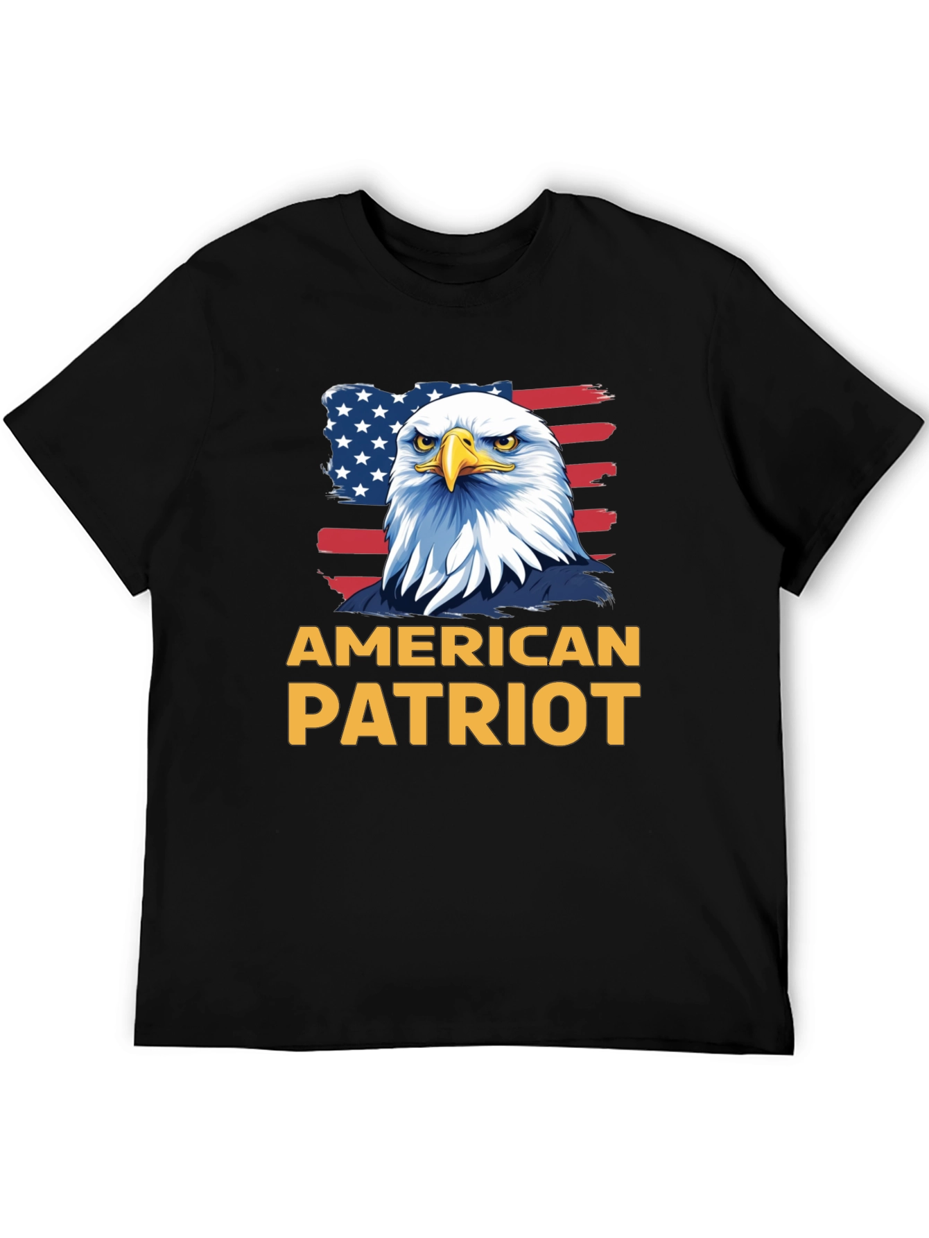 American Patriot Eagle Graphic T-Shirt