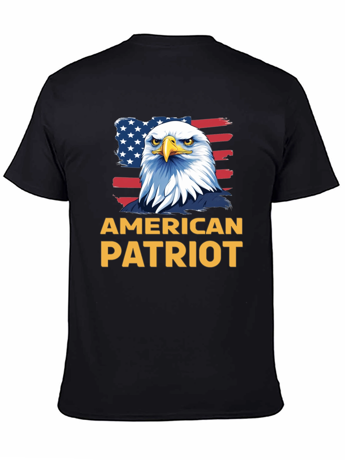 American Patriot Eagle Graphic T-Shirt