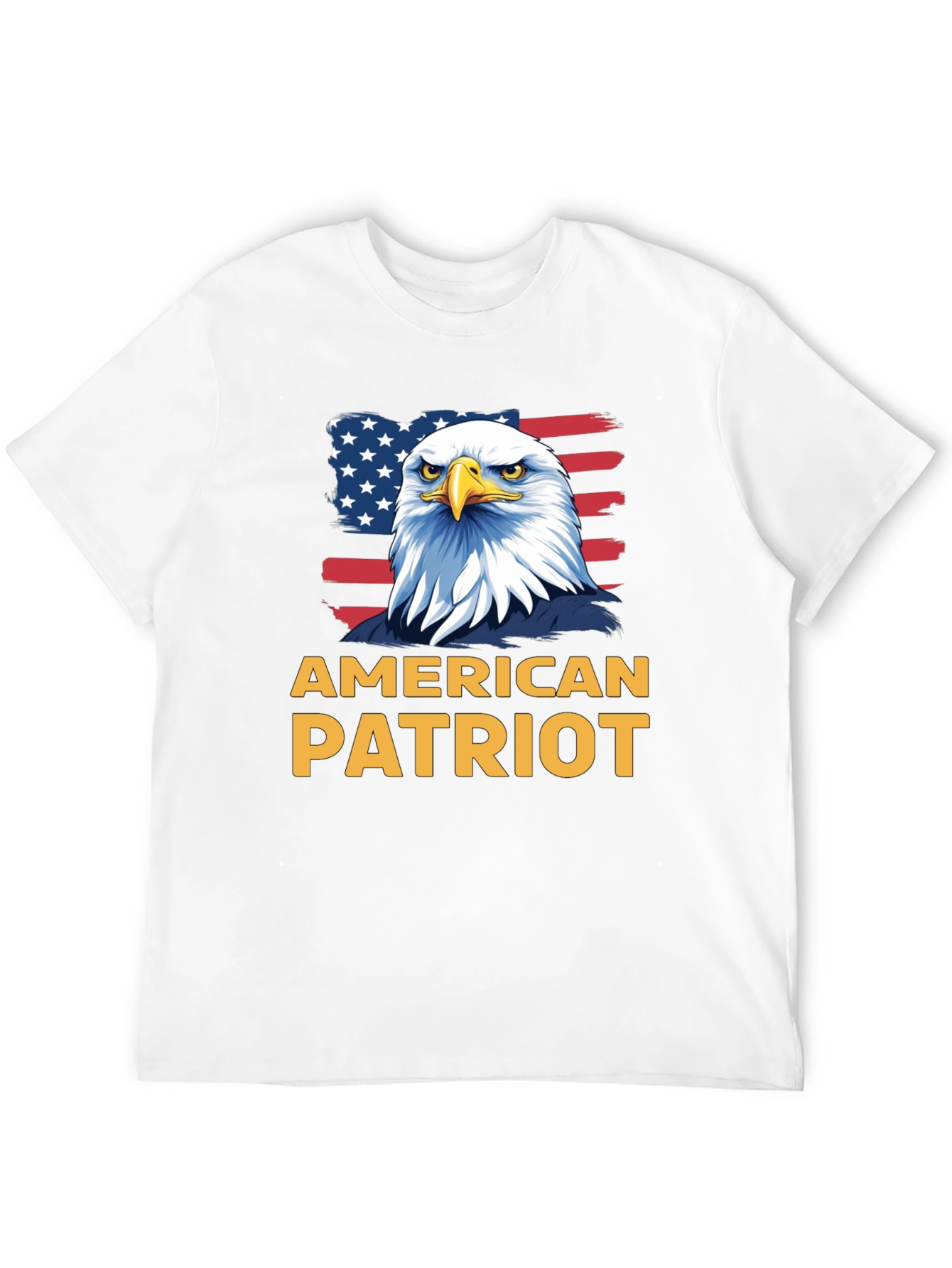 American Patriot Eagle Graphic T-Shirt