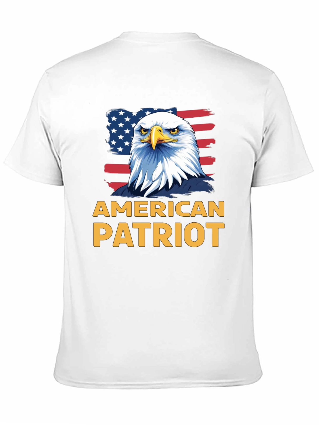 American Patriot Eagle Graphic T-Shirt