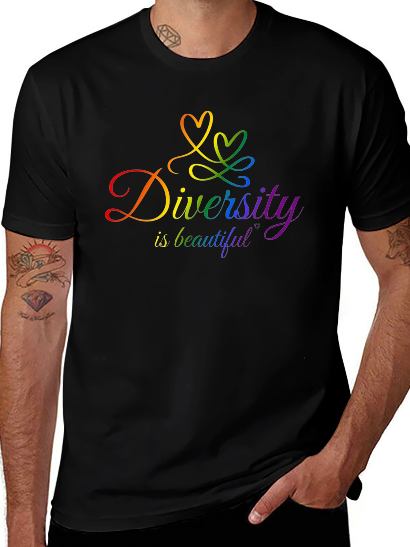 Diversity Is Beautiful Graphic Tee