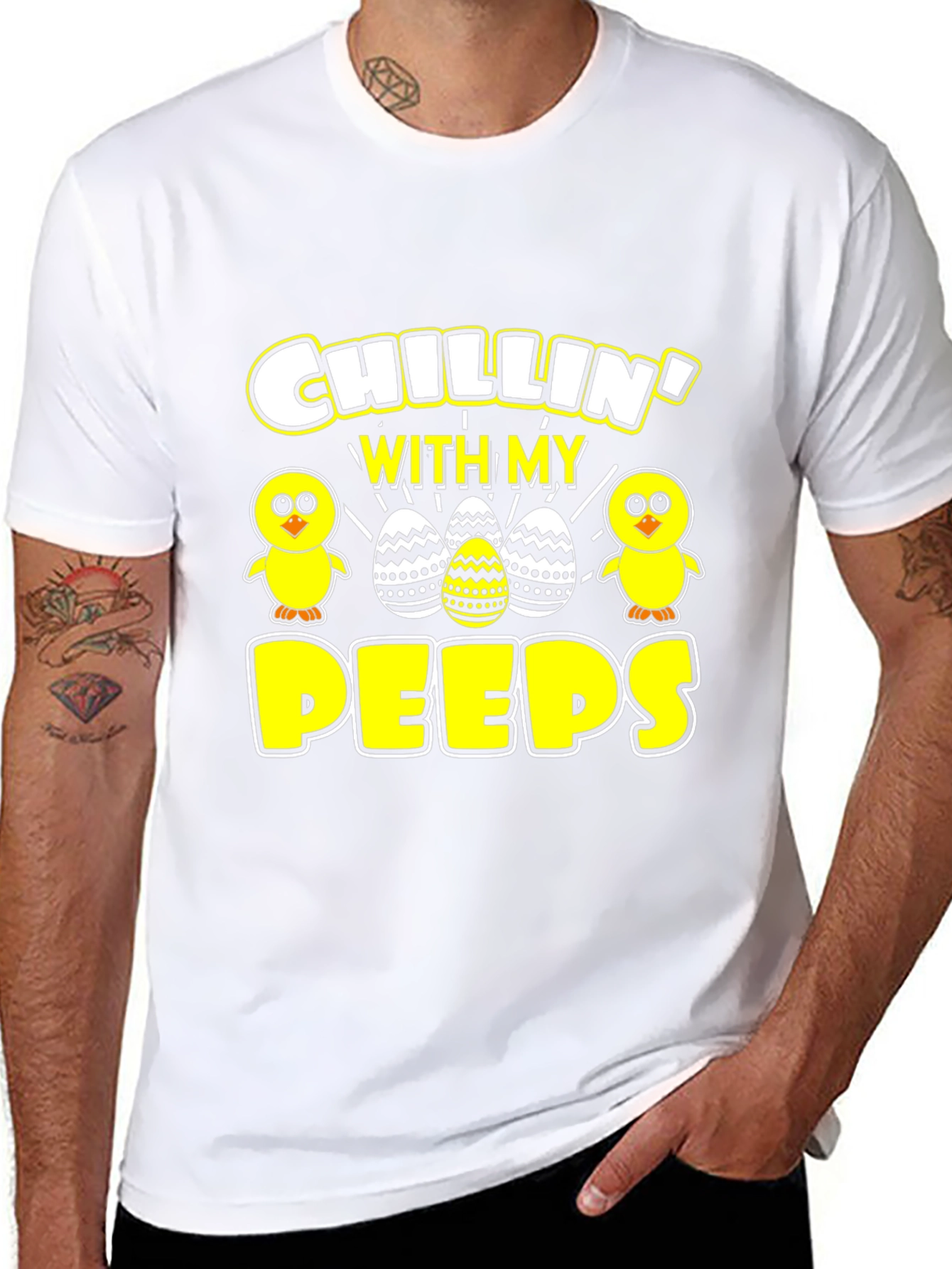 Chillin with My Peeps Easter T-Shirt