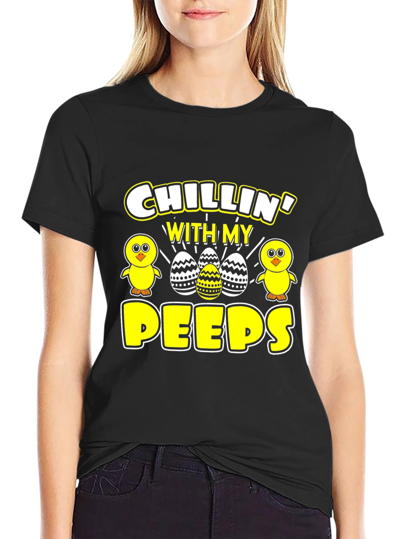 Chillin with My Peeps Easter T-Shirt