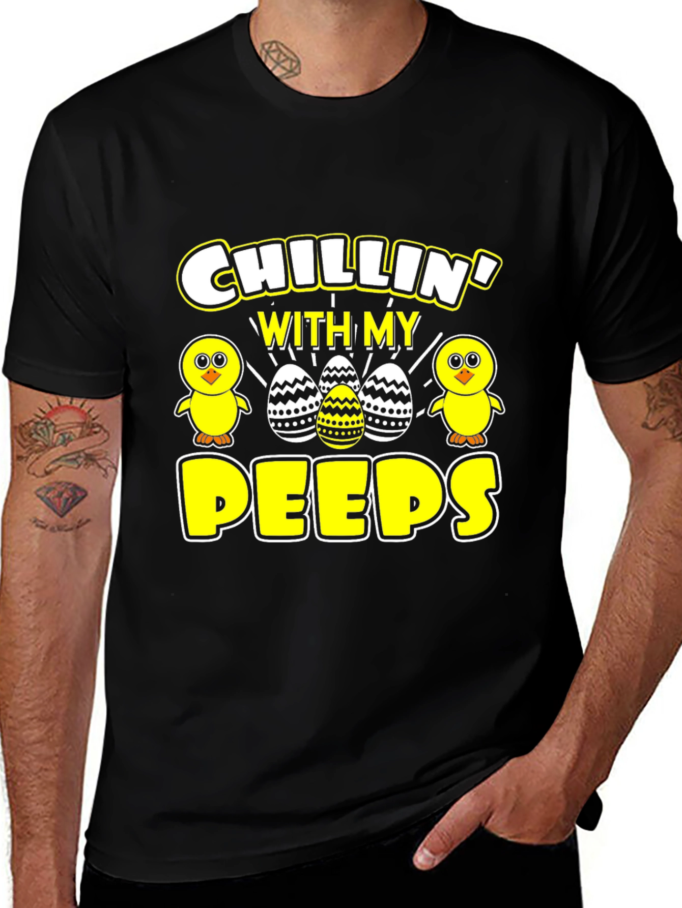 Chillin with My Peeps Easter T-Shirt