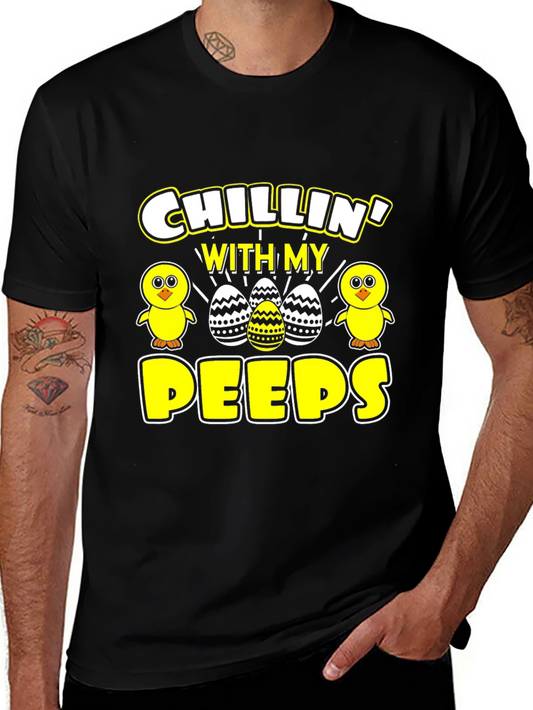 Chillin with My Peeps Easter T-Shirt