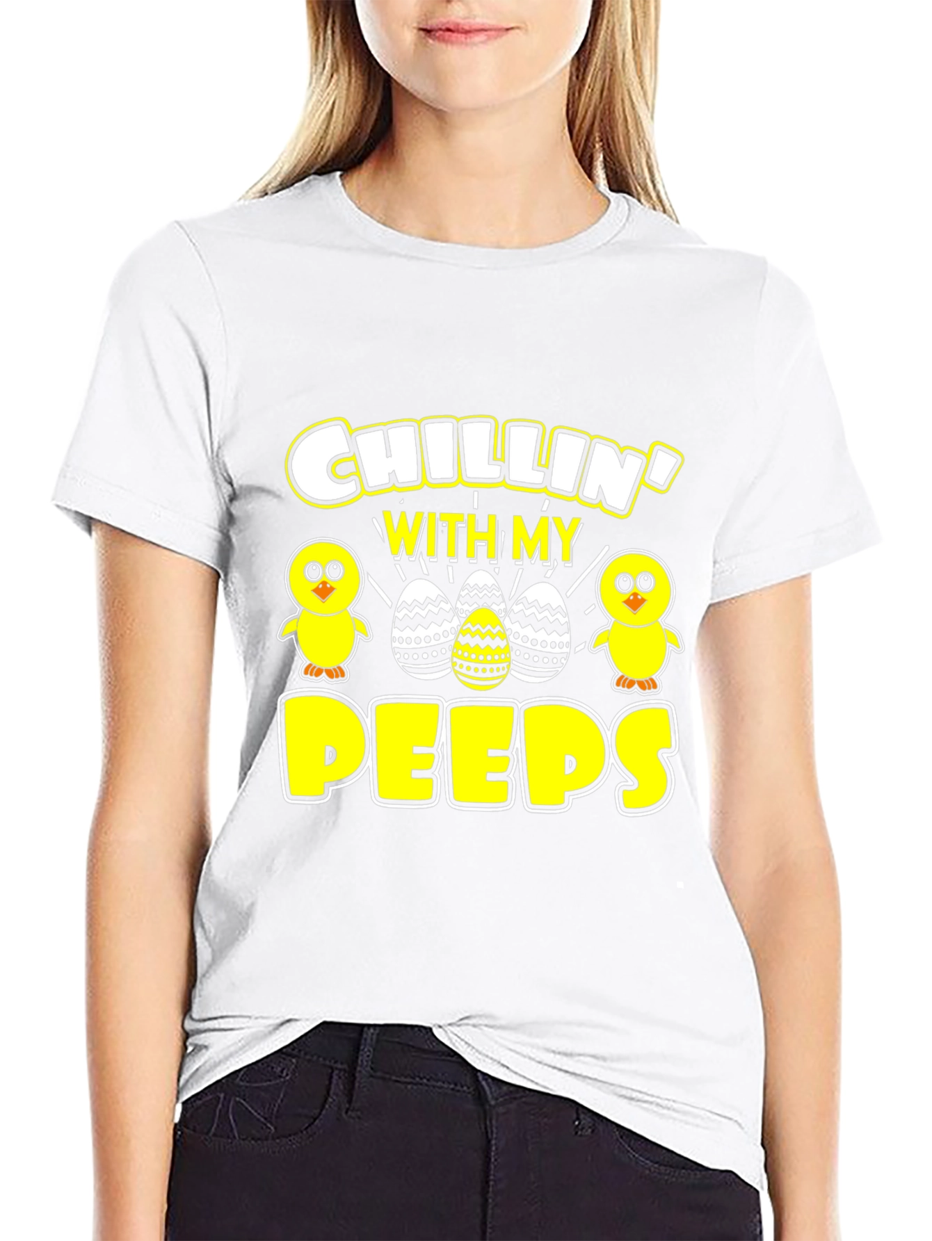 Chillin with My Peeps Easter T-Shirt