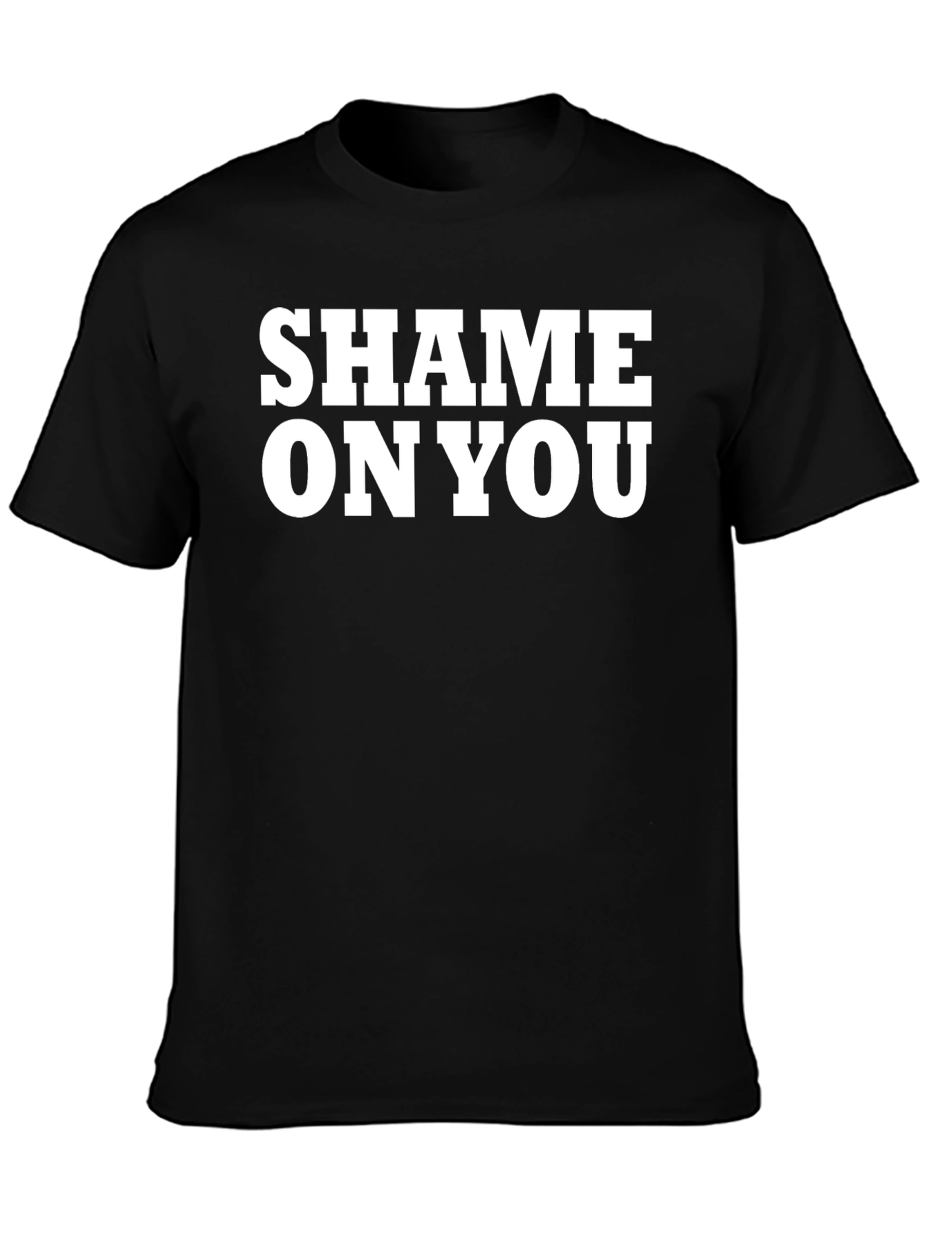 Shame On You Graphic Tee - Bold Statement T-Shirt