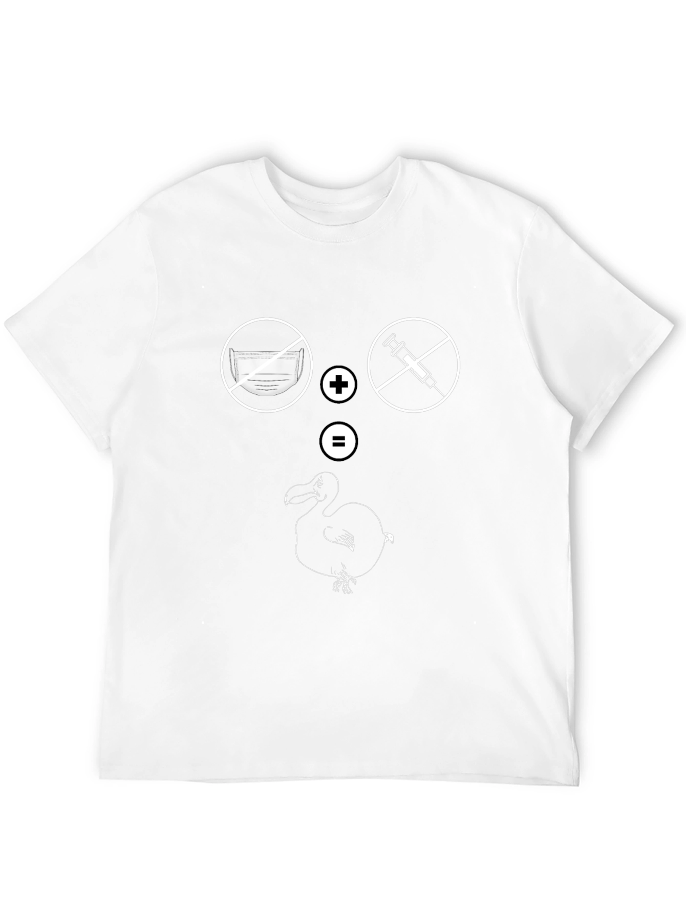 Anti-Mask Anti-Vax Dodo Bird T-Shirt