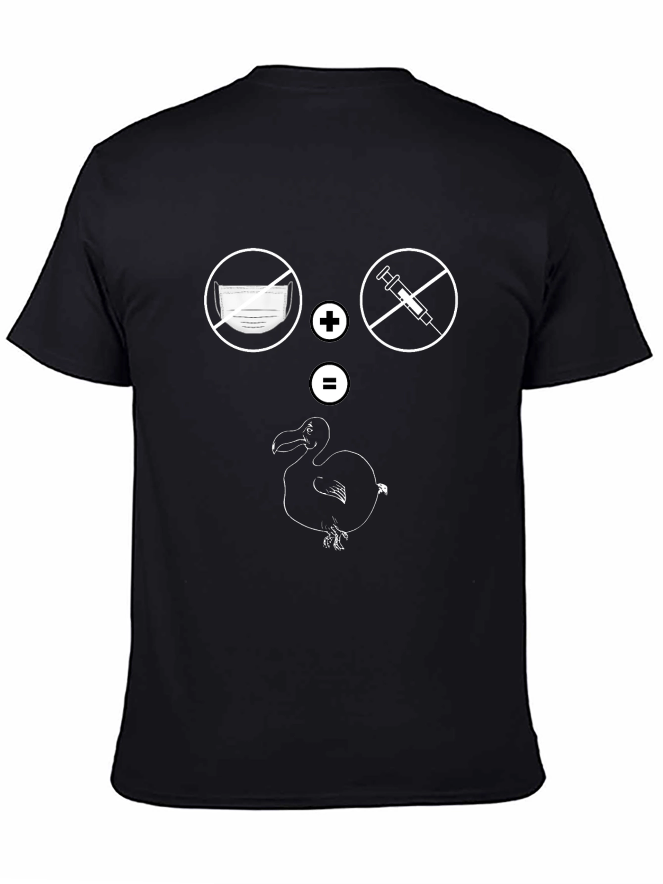 Anti-Mask Anti-Vax Dodo Bird T-Shirt