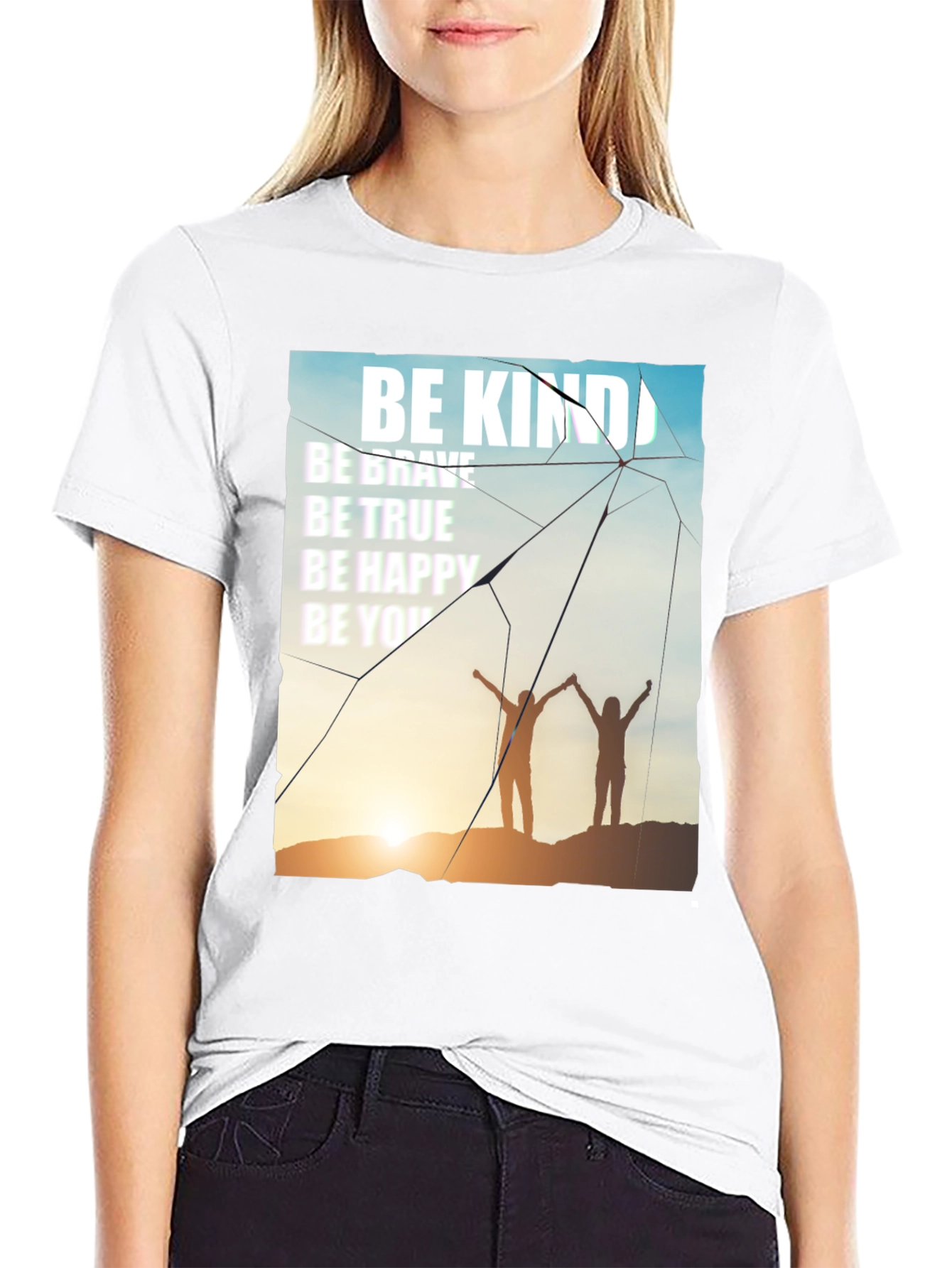 Be Kind Graphic T-Shirt Inspirational Motivational Tee