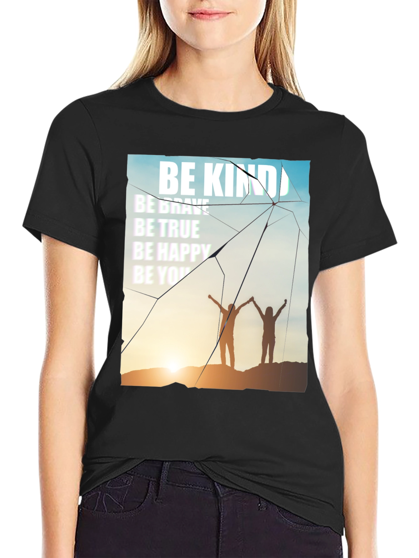 Be Kind Graphic T-Shirt Inspirational Motivational Tee