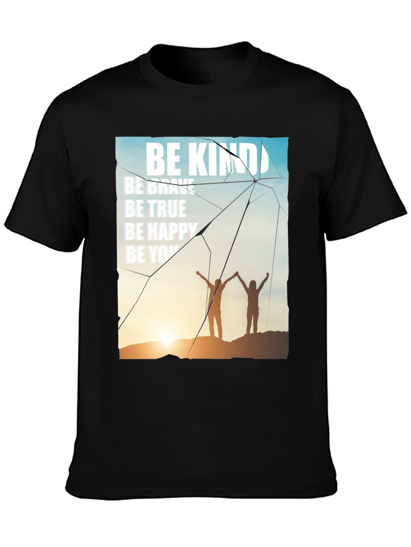 Be Kind Graphic T-Shirt Inspirational Motivational Tee