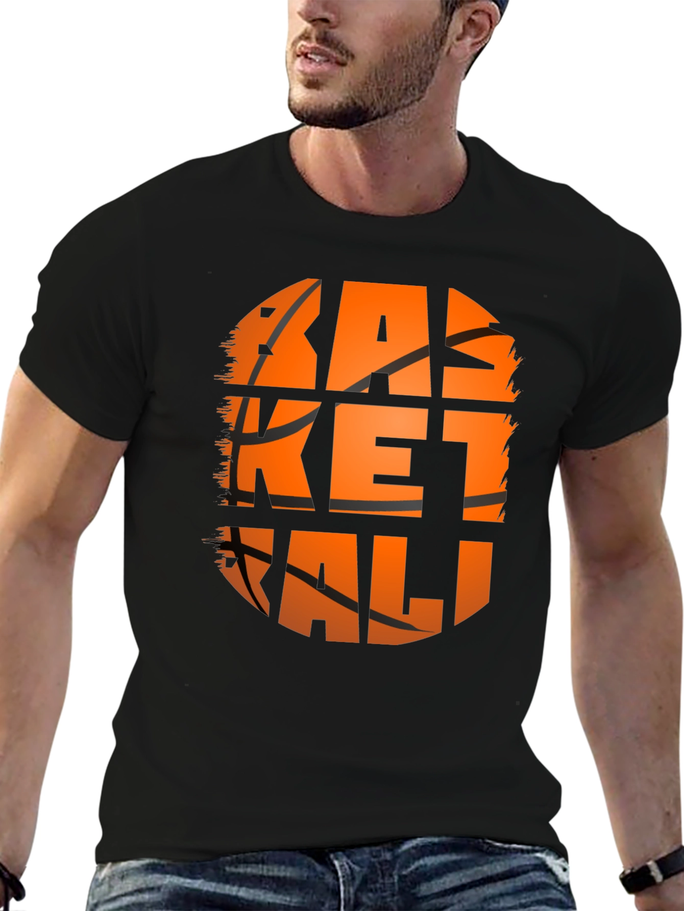 Basketball Graphic Tee - Stylish Sports Shirt