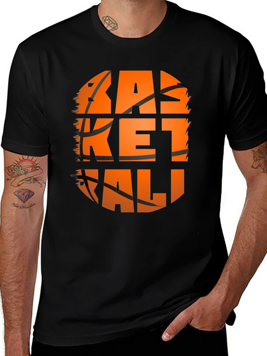 Basketball Graphic Tee - Stylish Sports Shirt