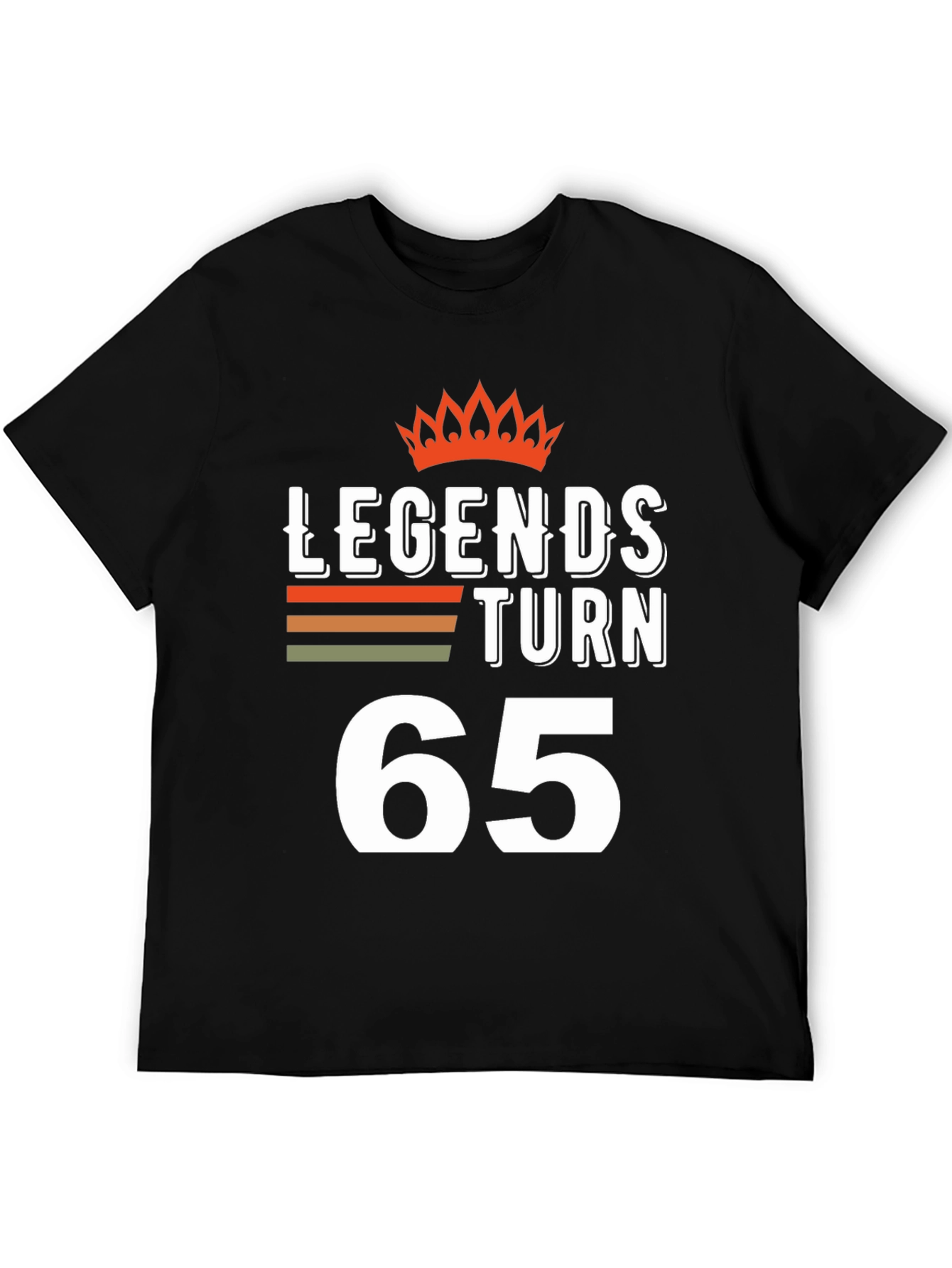 Legends Turn 65 Birthday T-Shirt