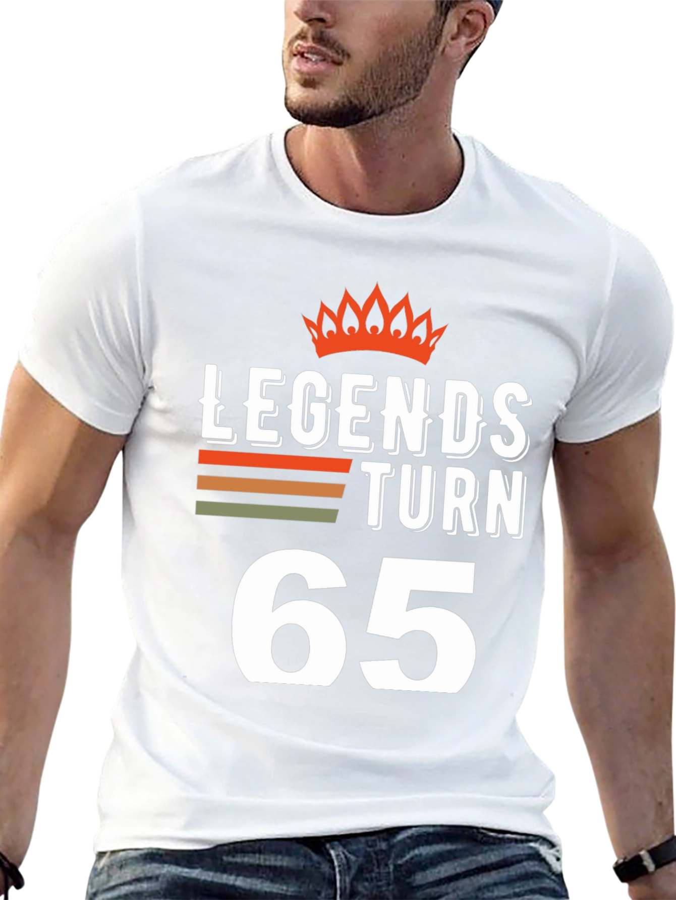 Legends Turn 65 Birthday T-Shirt