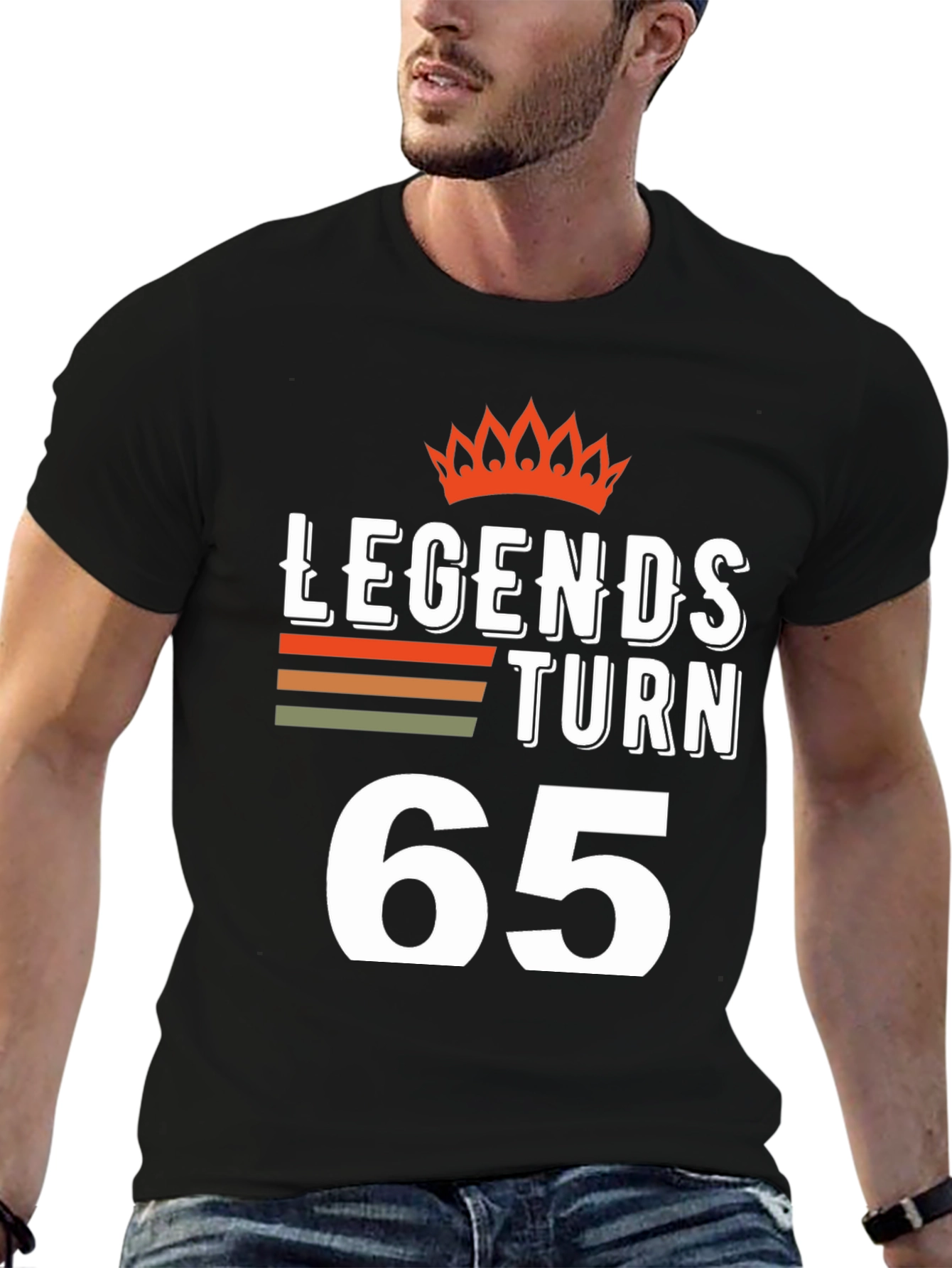 Legends Turn 65 Birthday T-Shirt