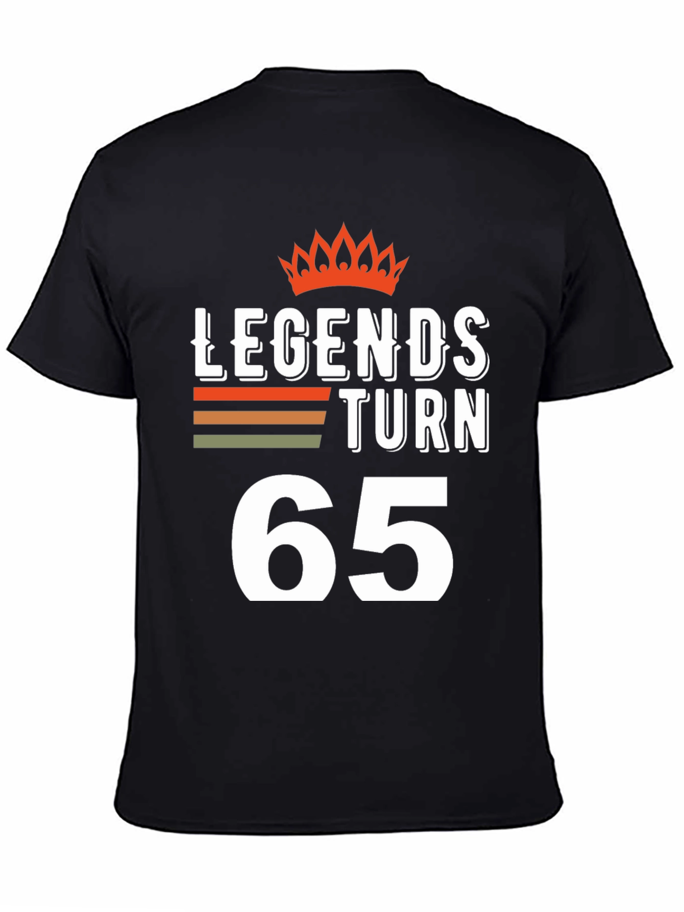 Legends Turn 65 Birthday T-Shirt