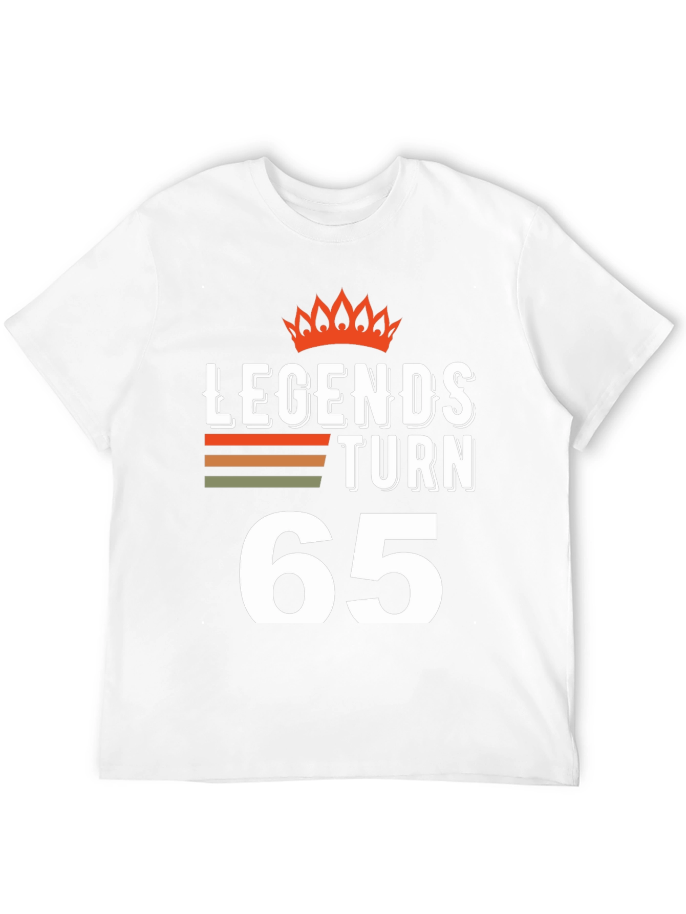 Legends Turn 65 Birthday T-Shirt