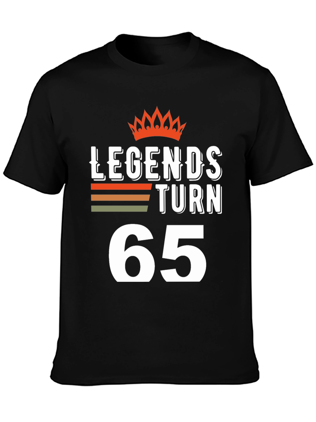 Legends Turn 65 Birthday T-Shirt
