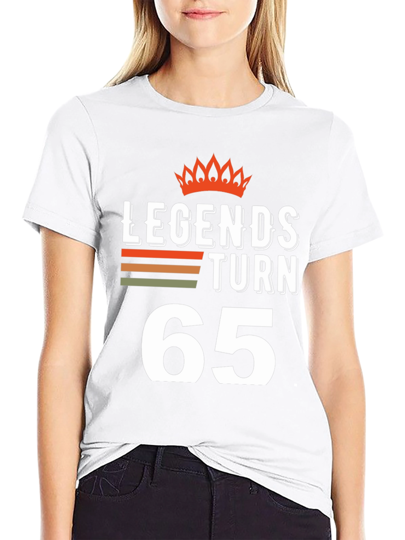 Legends Turn 65 Birthday T-Shirt