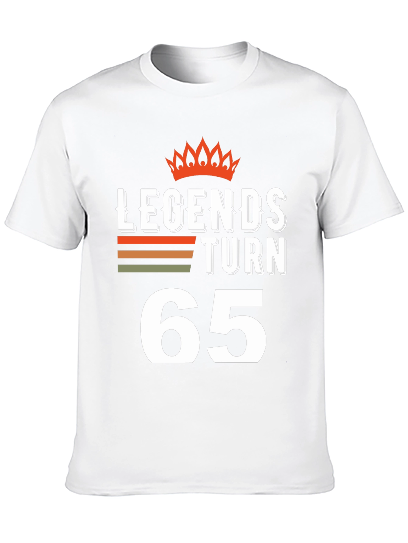 Legends Turn 65 Birthday T-Shirt