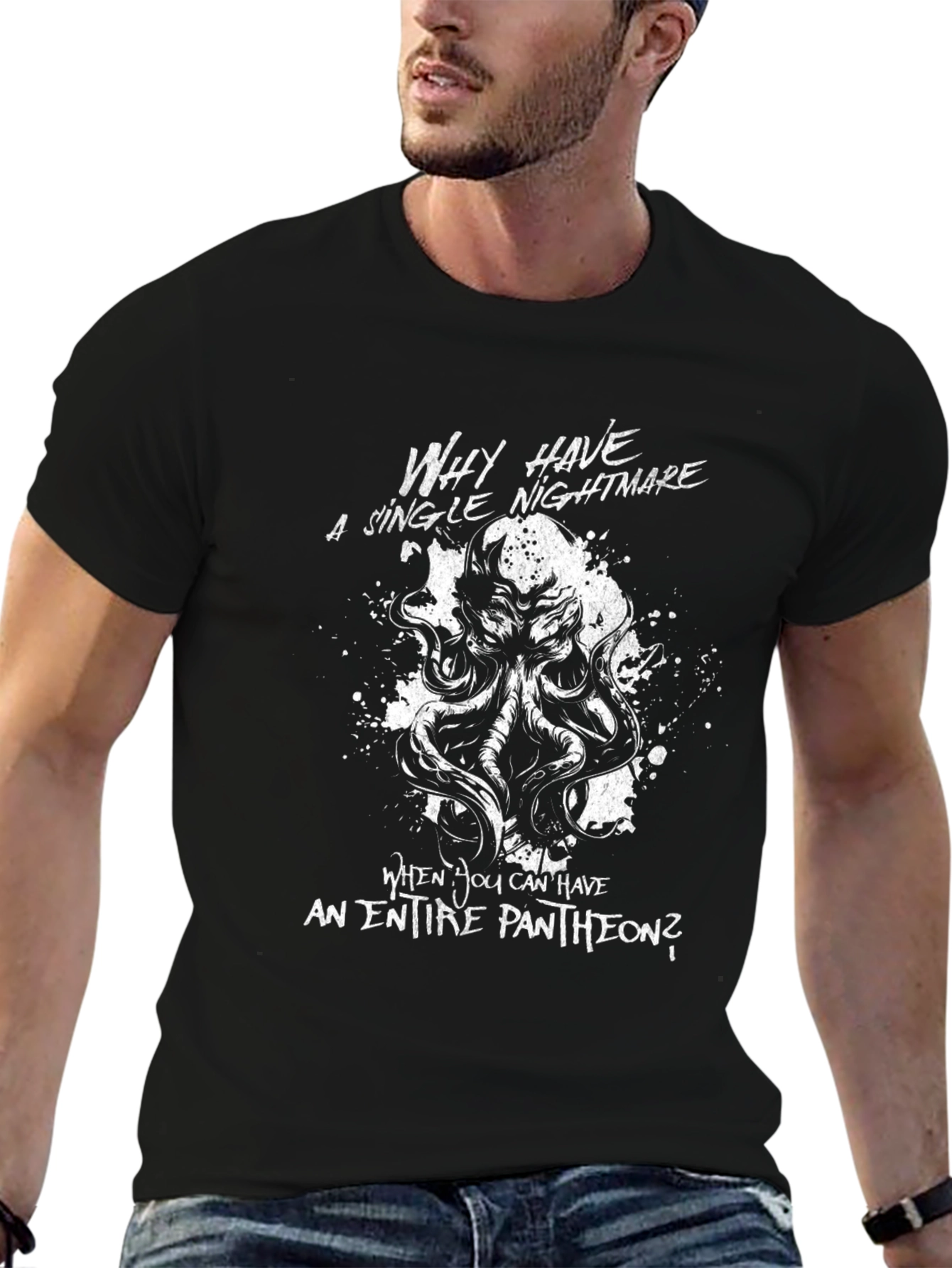 Cthulhu Pantheon T-Shirt - Nightmare Graphic Tee