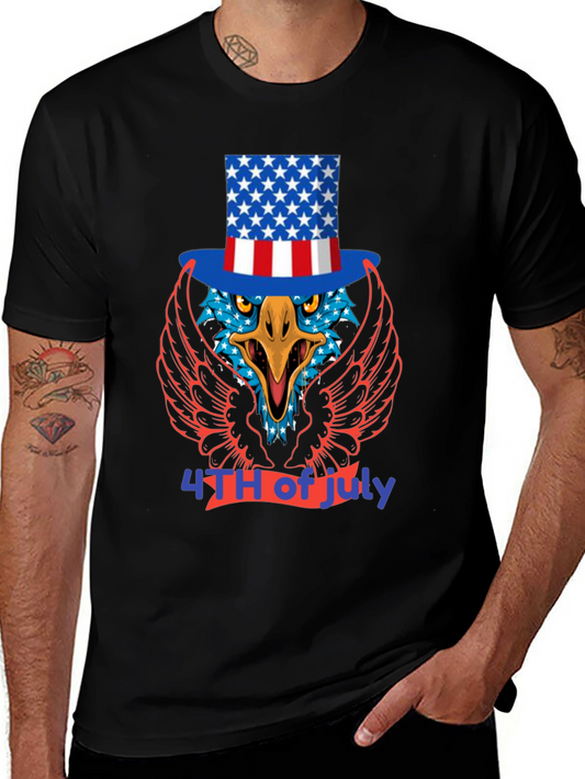 Patriotic Eagle T-Shirt - 4th of July Tee