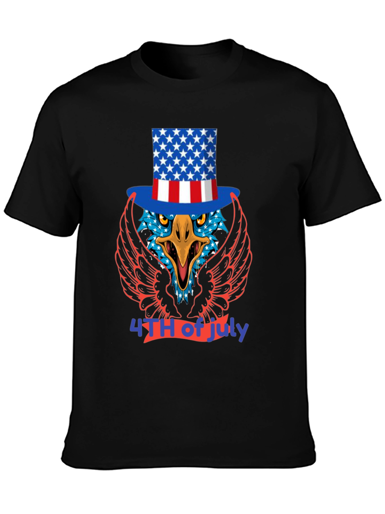 Patriotic Eagle T-Shirt - 4th of July Tee