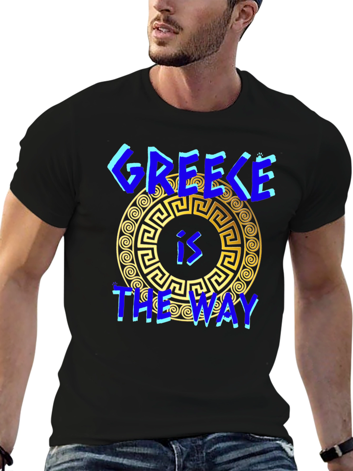 Greece Is The Way Graphic Tee