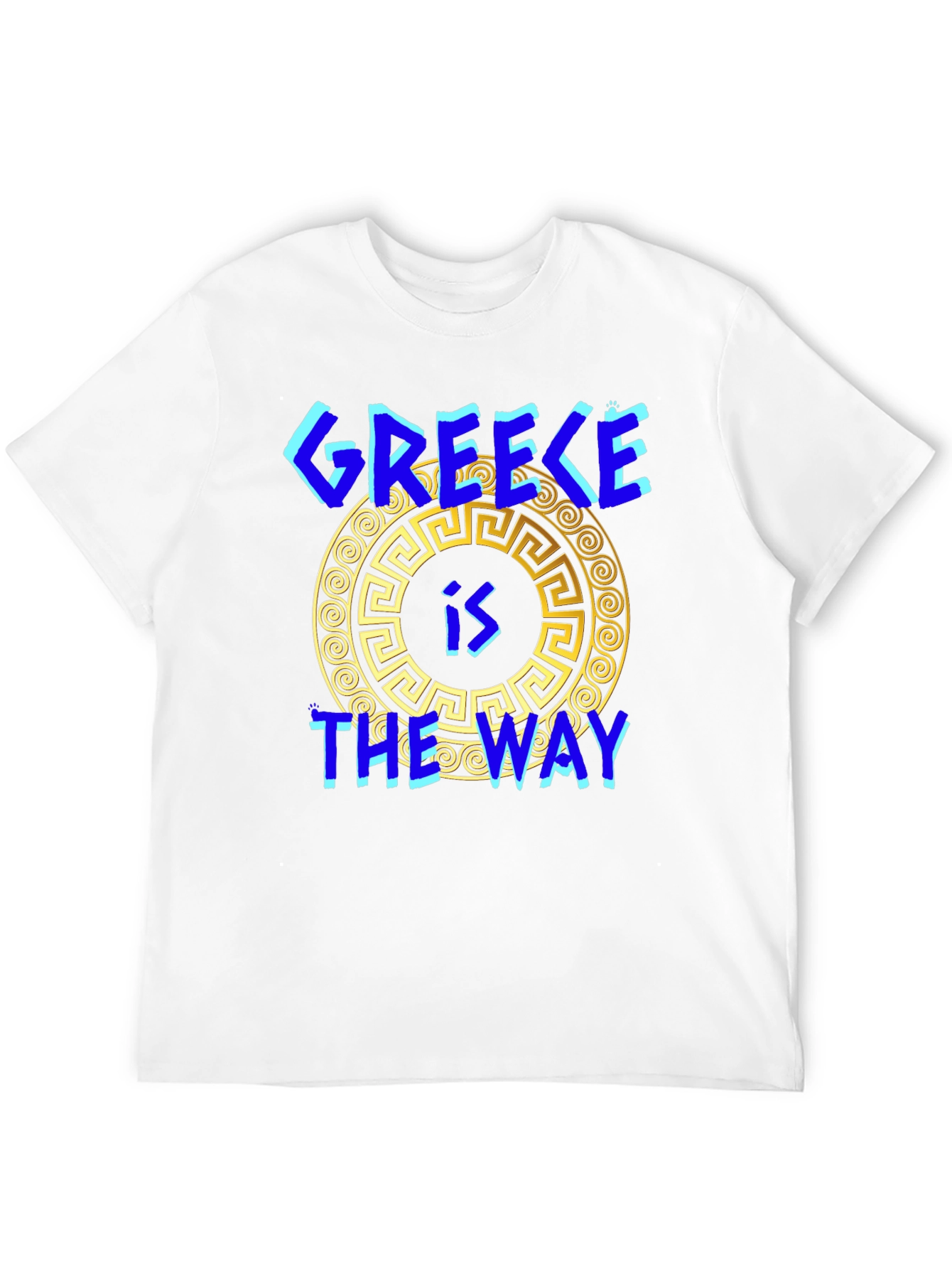 Greece Is The Way Graphic Tee