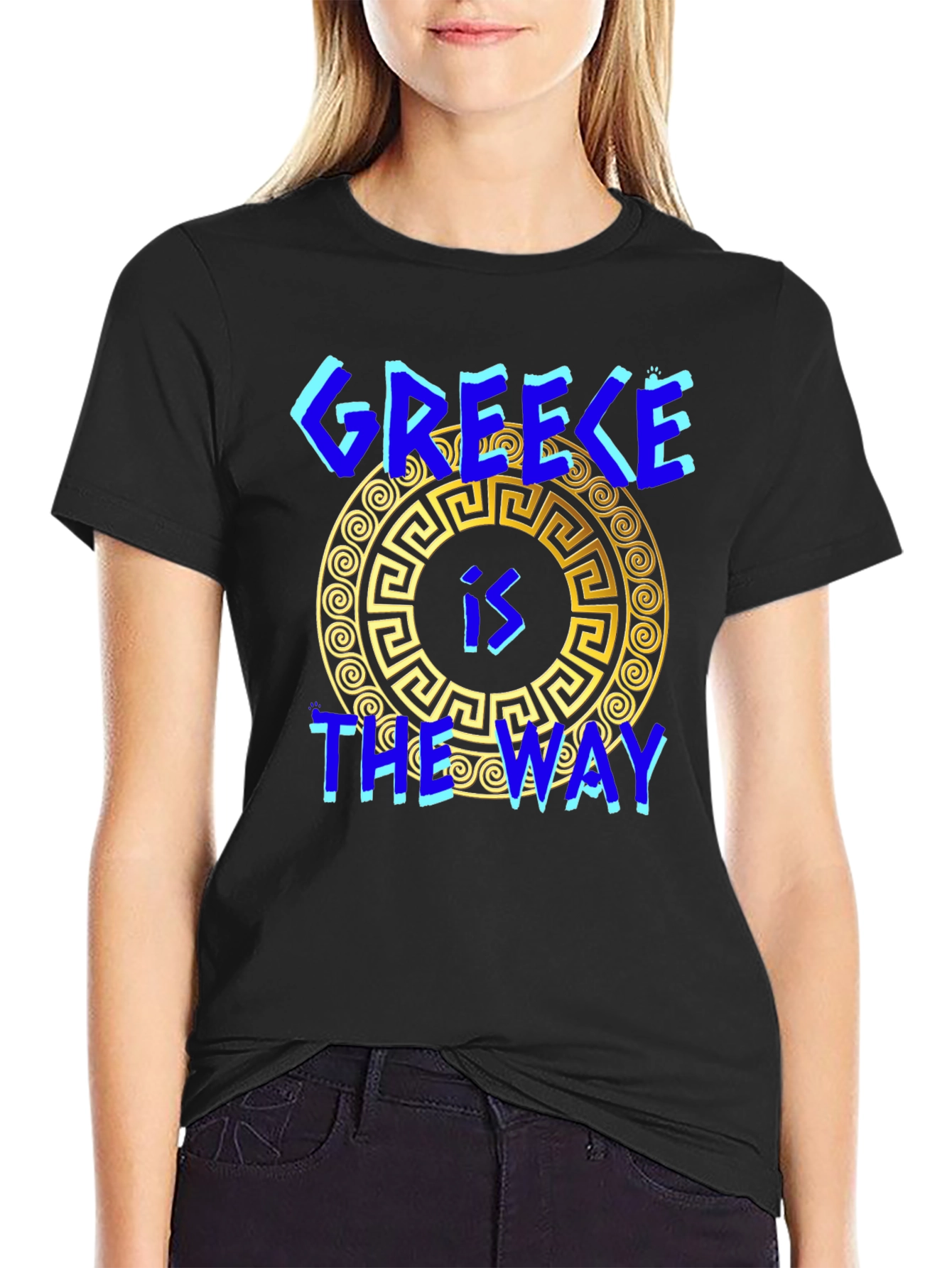 Greece Is The Way Graphic Tee