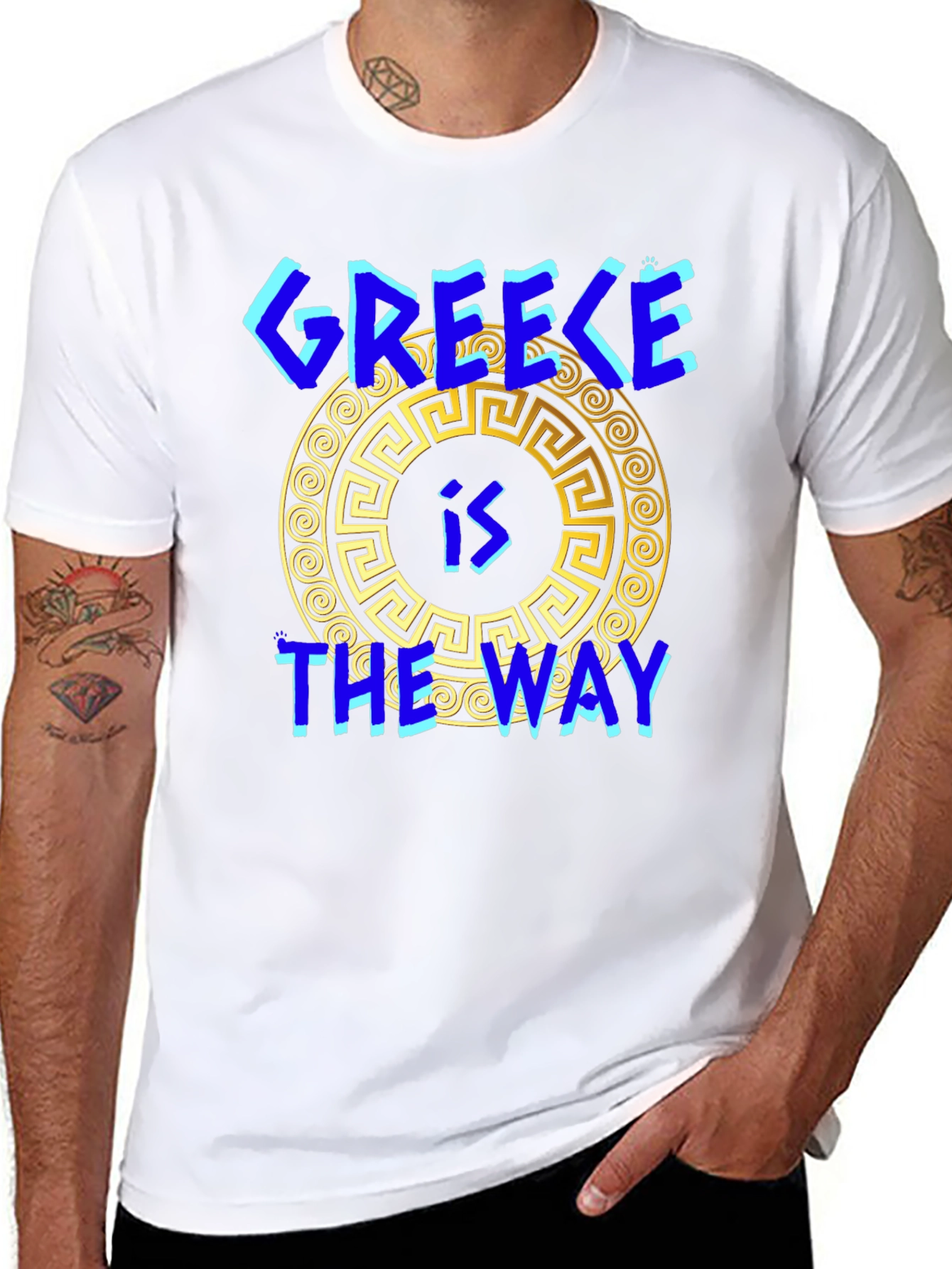 Greece Is The Way Graphic Tee