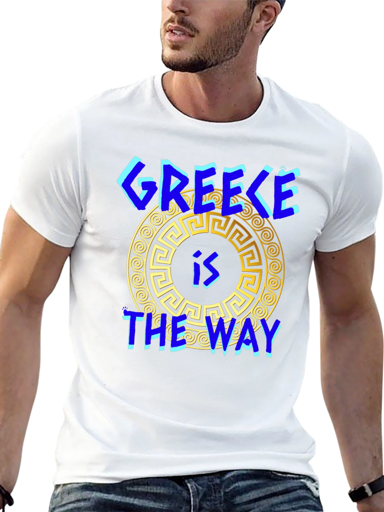 Greece Is The Way Graphic Tee